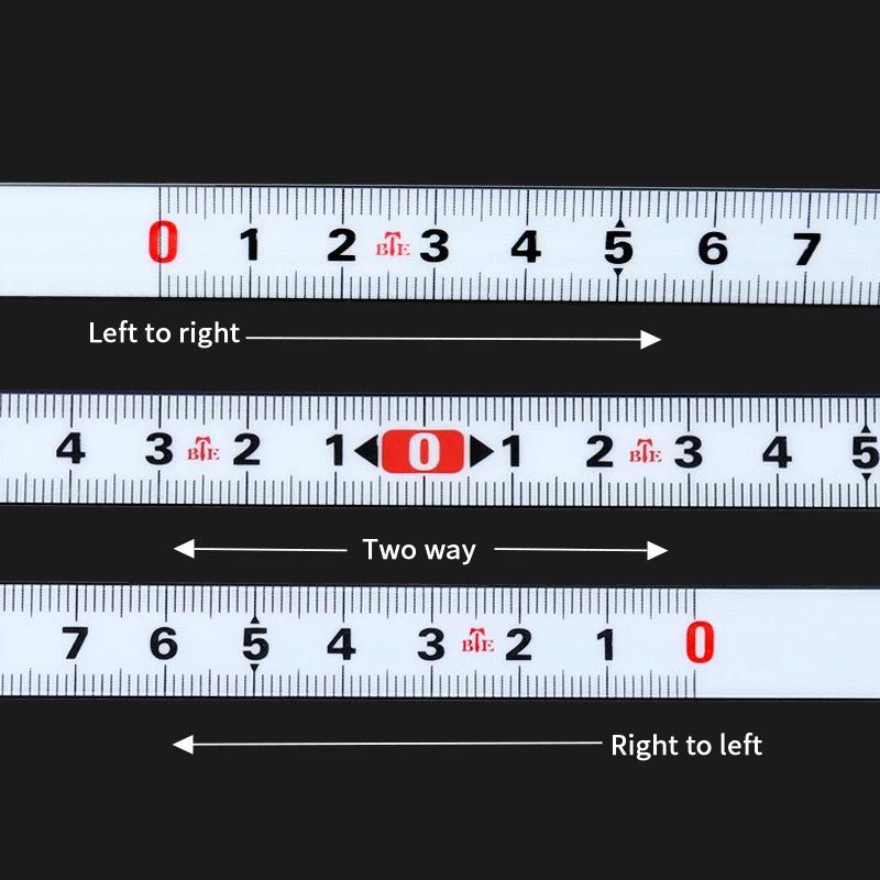 Self-adhesive Tape Measure Steel Tape Ruler Metric Scale 1M/2M Length For T-track Router Table Saw Household Measuring Tools