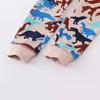 Autumn & Winter Girls' Cotton Terry Sweatpants - European & American Style, Small & Medium Sizes