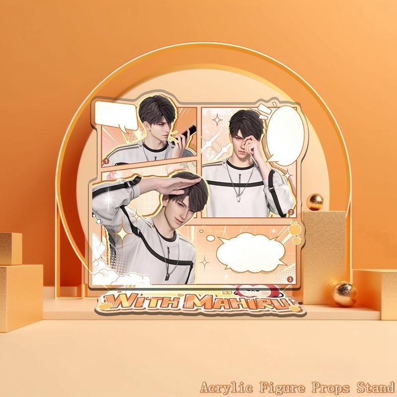 

Game Love and Deepspace Sylus Rafayel Zayne Xavier Caleb Anime Character Message Board Stand Cospaly Cartoon Desktop Decoration 14CM