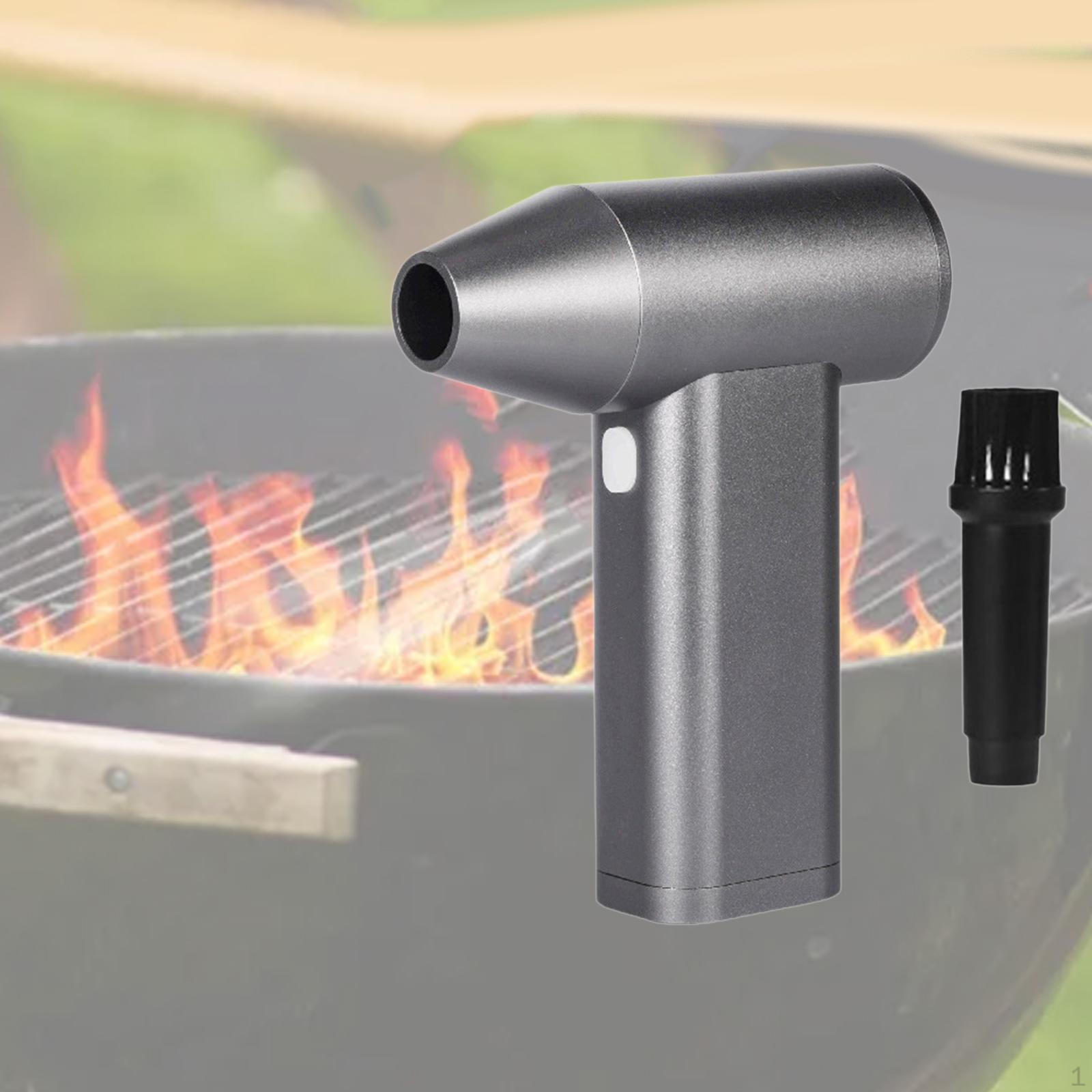 

Портативна міні-автомобільна повітродувка з електричним повітрям, що перезаряджається Jet Dry для клавіатури комп’ютера сірий колір