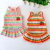 Haustier Hund Kleidung Welpen Weste T-shirt Shirt Nette Frühling Haustier Rock Kleid Roupas Para Cães Bodenbildung Shirt Hund Kostüm welpen Kleidung