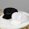 Summer New Full Diamond Lace Breathable Octagonal Hat Children Show Their Faces Small Painter Hat Outdoor Versatile Newsboy Hat