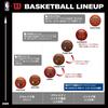 Wilson NBA DRV Outdoor Basketball Size 6 23.2cm Diameter Red