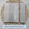 Amig Beige Schwarz Grün Retro-Stil Langes Streifenmuster Kalkstein Anti-Rutsch Wand- und Bodenfliese (50x200) für Hotels und Pensionen.