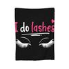 Lashes Eyelash Lash Artists Cosmetics Blanket Soft Warm Flannel Throw Blanket Cover for Bed Living Room Picnic Travel Home Sofa