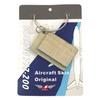 ALBATROS B777 JA707A Triton Blue ANA All Nippon Airways Refurbished Aircraft Keychain