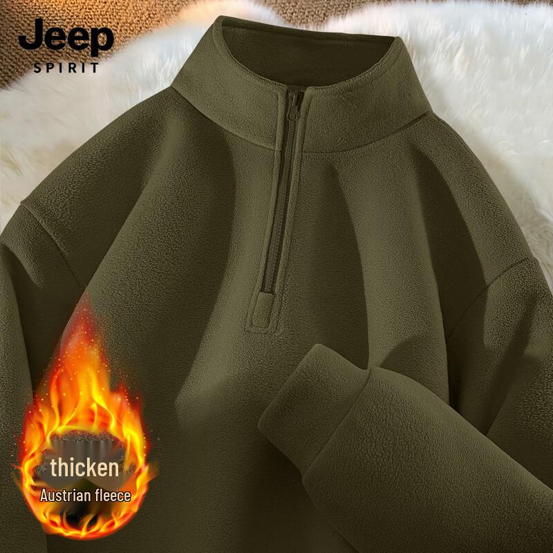 

Мужской флисовый пуловер JEEP SPIRIT M