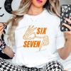 Six Seven Meme Halloween Shirt Funny Gift for Him Her Trend Halloween 6 7 Vintage Tee Unisex Women Internet Humor T Shirt