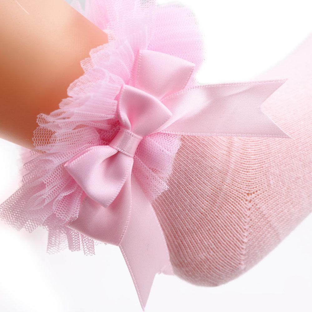 Kids Baby Girls Ankle Sock Infant Newborn Toddler Bow Lace Frilly Tutu Socks