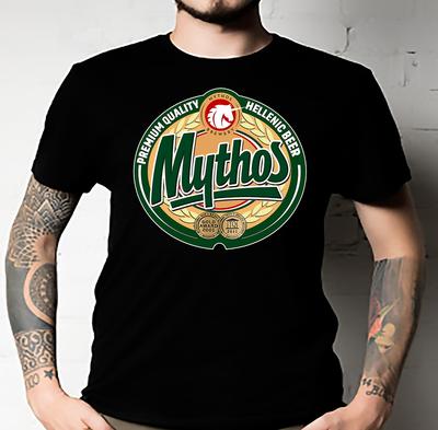 Hellenic Greek Beer Mythos Essential T-Shirt Unisex ALL SIZE Unisex T-Shirt