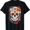Dia De Los Muertos 2023 Sugar Skull La Catrina Halloween T Shirt