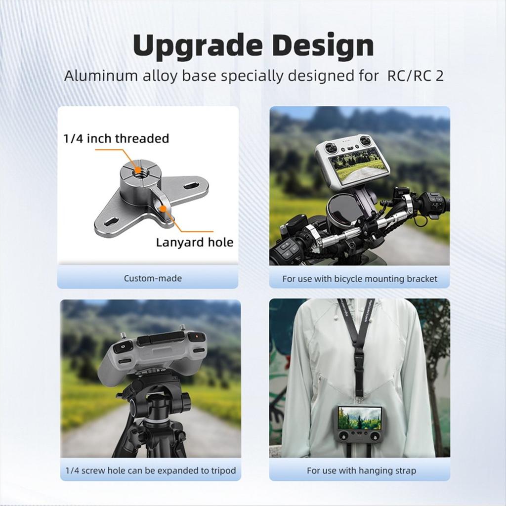 Bike Mount for RC RC 2 Controller Bicycle Handlebar Bracket Bike Holder Clamp for Mini 4 Pro AIR 3 Accessories