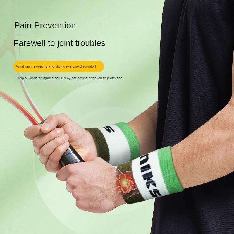 Spor Bileklikleri Ter Emici Yaz Badminton Tenis Koşu Fitness Basketbol Özel Bilek Koruma Kollukları Erkekler ve Kadınlar için