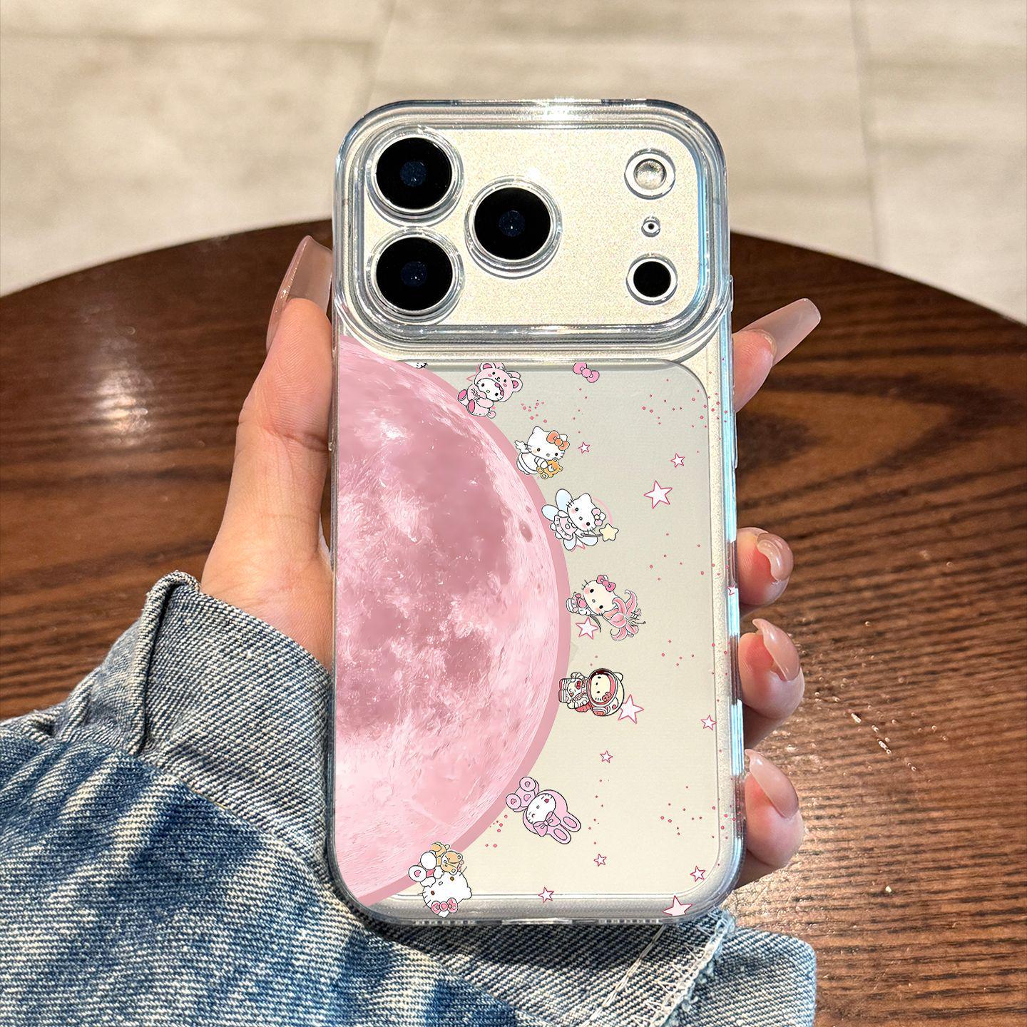 

Moon Cat Premium Personalized Phone Case for iPhone 13-17 iPhone XR
