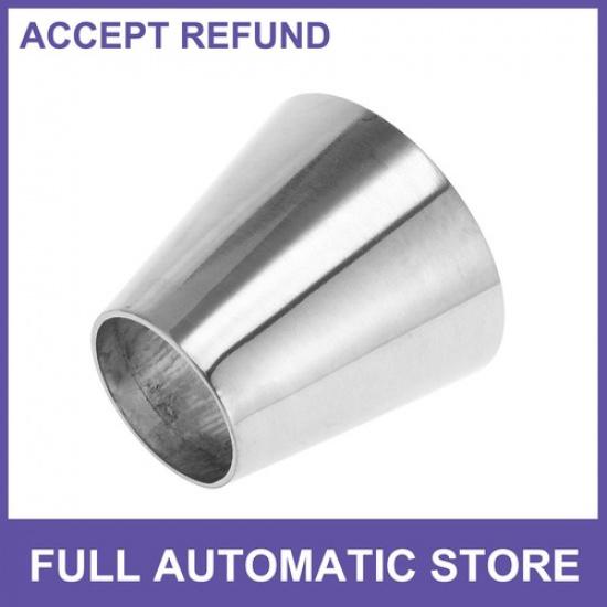 Адаптер для выхлопной трубы 1,5  НАРУЖНЫЙ диаметр на 2,5  НАРУЖНЫЙ диаметр Нержавеющая сталь 304