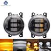 2x Fog Light Assembly for Ford Fiesta Hatchback 2013 2014 2015 2016 2017 Car H11 Front Bumper LED Fog Lamp White Yellow 12V