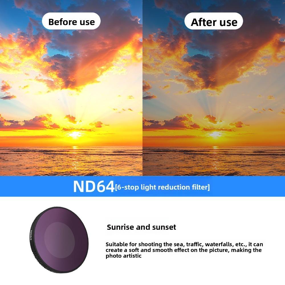 Multi-Coated Camera Filter PL/UV/ND8 ND16 ND32 Filter Accessories Lens Filter for DJI OSMO Nano