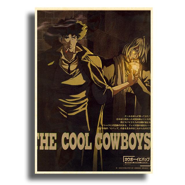 Cowboy Bebop Poster and Printing Room Decoration Oil Painting Room Decoration Wall Art Picture Wall Decoration Living Room