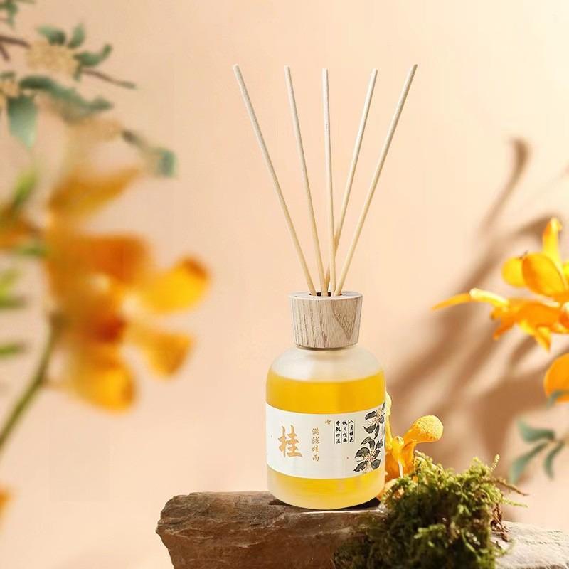 Olio Essenziale Aromaterapico al Osmanthus Deodorante per Ambienti Domestici Fragranza Duratura Interno Dissipatore di Odori Senza Fiamme Aromaterapia