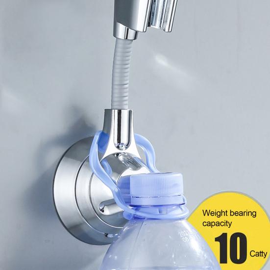 Duschhalter, verstellbarer Handbrausehalter, einfache Installation, Wandmontage, selbstklebende Duschhalterung für Zuhause