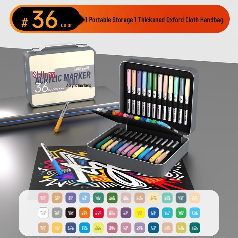 Acrylic Marker Soft Tip: Washable & Opaque for Kids' Art Projects