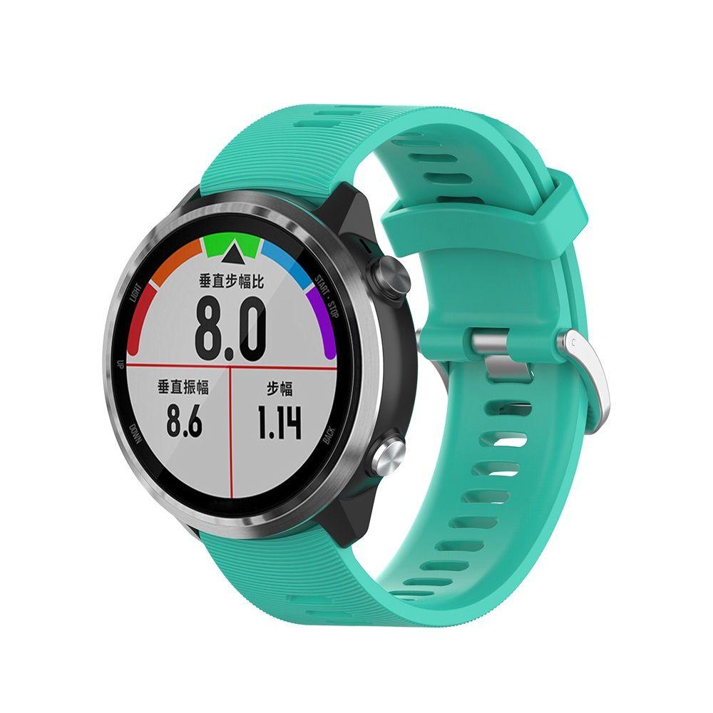 Pulseiras para Garmin Forerunner 645 245 245M 20mm Pulseira para Vivoactive 3 Pulseira de relógio de silicone