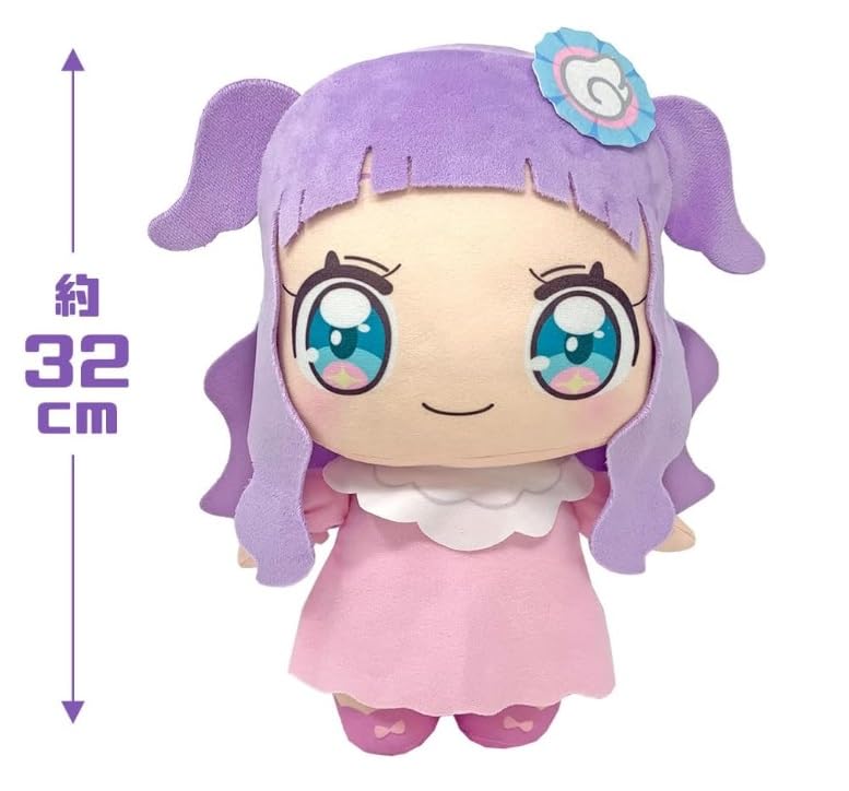 You'll Want To Hug It Tight PreCure Super Huge Plush Toy, Squeeze Princess El, Approx. 32cm