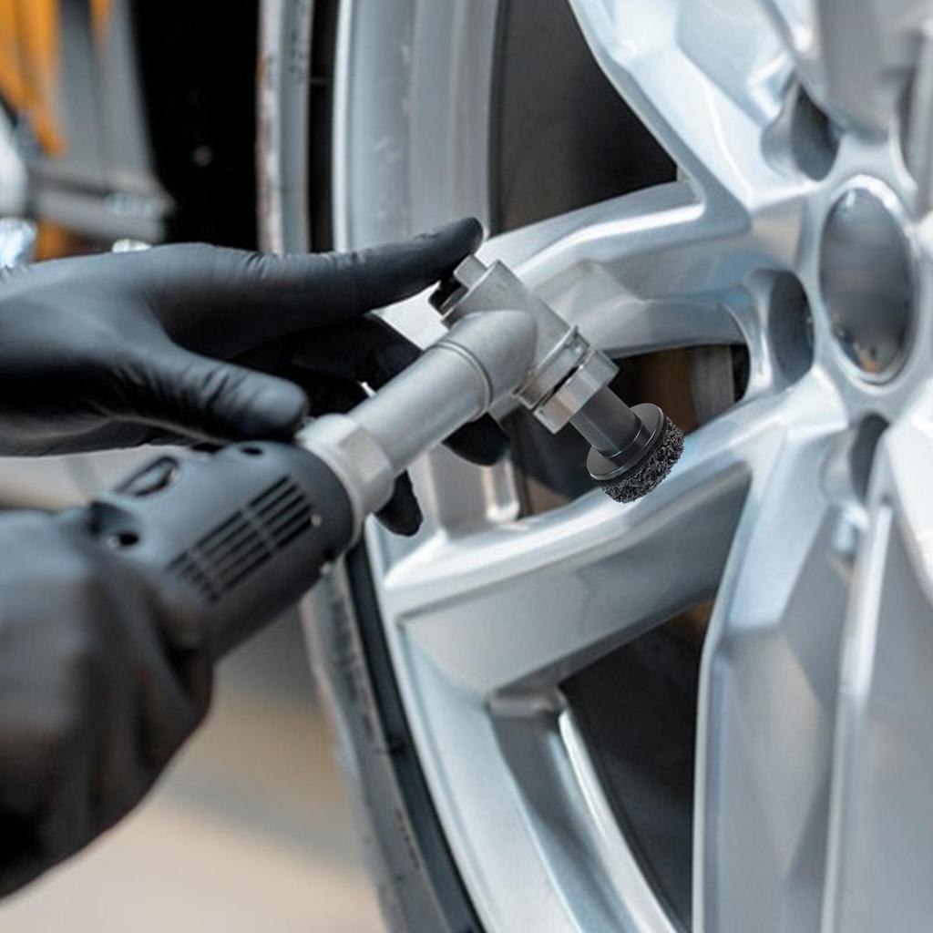 Auto Radnabenbürste Reinigungswerkzeug Auto Radnabenschleifer Rost Schleifen Entfernung Bremsen Schleifen Reiniger Kit Rostentferner Polieren