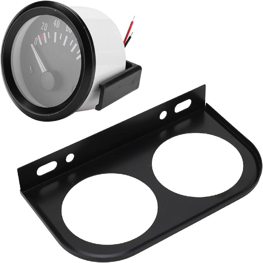 52mm Gauge Holder, 2 Inch FadeProof Dashboard Gauge Pod, Easy To Install For Vehicles (Black)