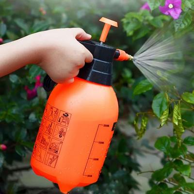 2L Capacity Watering Pot Adjustable Nozzle Manual Pressurized Garden Sprayer Thickened Material Gardening Use Spray Bottle