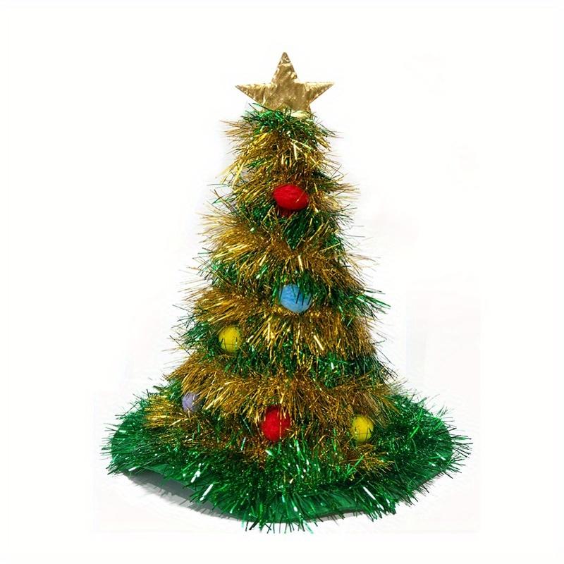 1Pc Christmas Tree Costume Hat, Suitable For Holiday Parties, Christmas Decorations, Ugly Sweater Parties, And Christmas Accessories