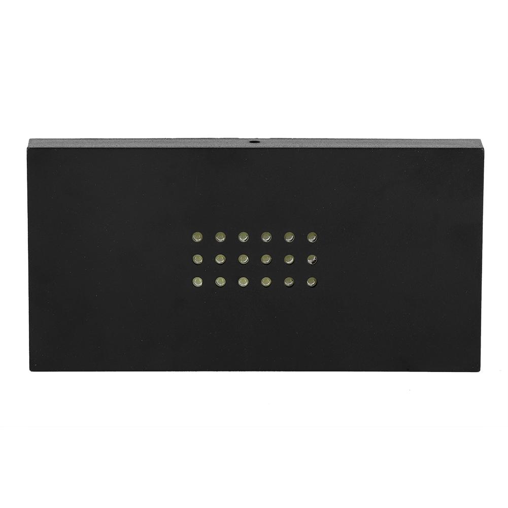 LED Light Lamp Display Stand Glass Art Base Holder (Colorful Light S)