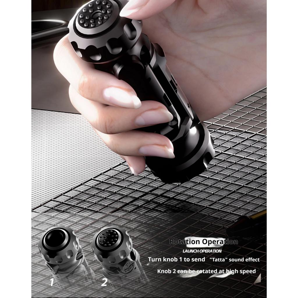 Stun Grenades Pistol Guns Novelties Sensory Metal Toy Creative Cool Things Punnk Mechanical Relieve Stress Relief Adults Toys