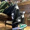 M-8XL Mărime mare, primăvară și vară, pantaloni de sport americani la modă, pantaloni largi, sport, drepți, pentru bărbați