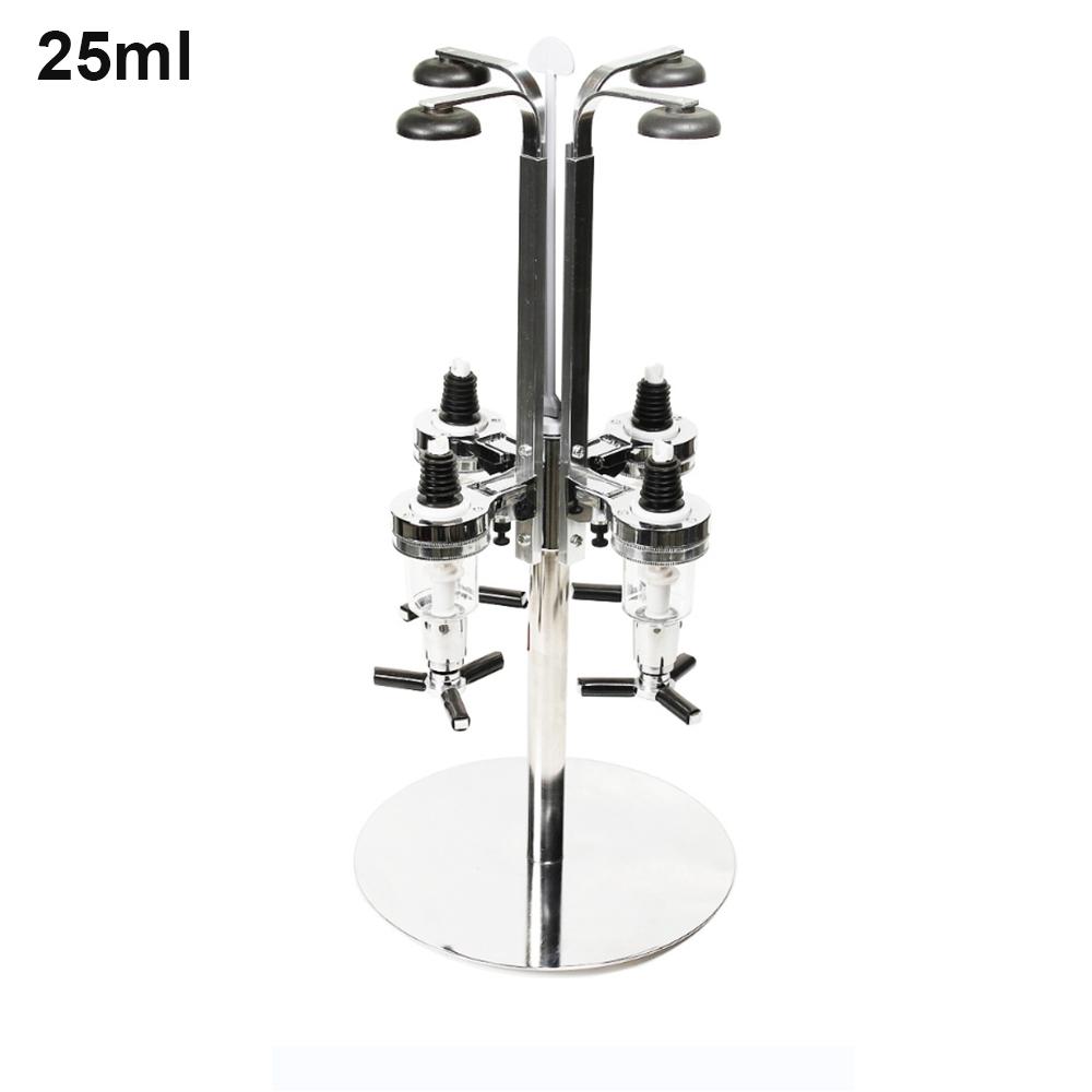 Soporte Giratorio para Coctelera, Dispensador de Licores de 4 Botellas, Botellero, Cerveza, Alcohol, Bar, Bebida, Divisor