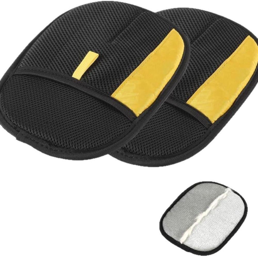 3PCS Soft Pet Grooming Gloves Multi-functional Pet Hair Remover Brush Static Dedusting Brush  Carpet