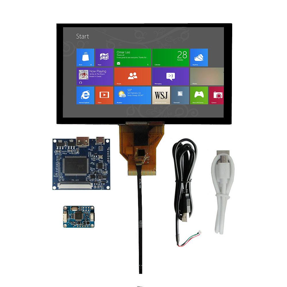 6.5-inch portable display mini HDMI compatible Raspberry Pi laptop secondary screen LCD driver control board Digitizer capacitive touch