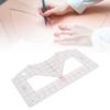 Przewodnik Linijki do Koszulek Akrylowe Narzędzie do Kalibracji Koszulek Linijka Narzędzie Pomiarowe do Tworzenia Wzorów Rysowa