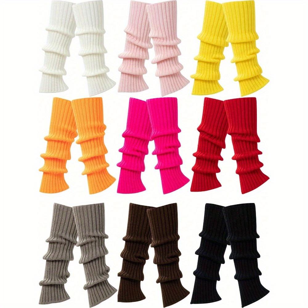 1 Pair Women'S Warm Leg Socks,Multi-Color Options for Festive Occasions,Casual Attire,Dance Accessories,Performance Wear