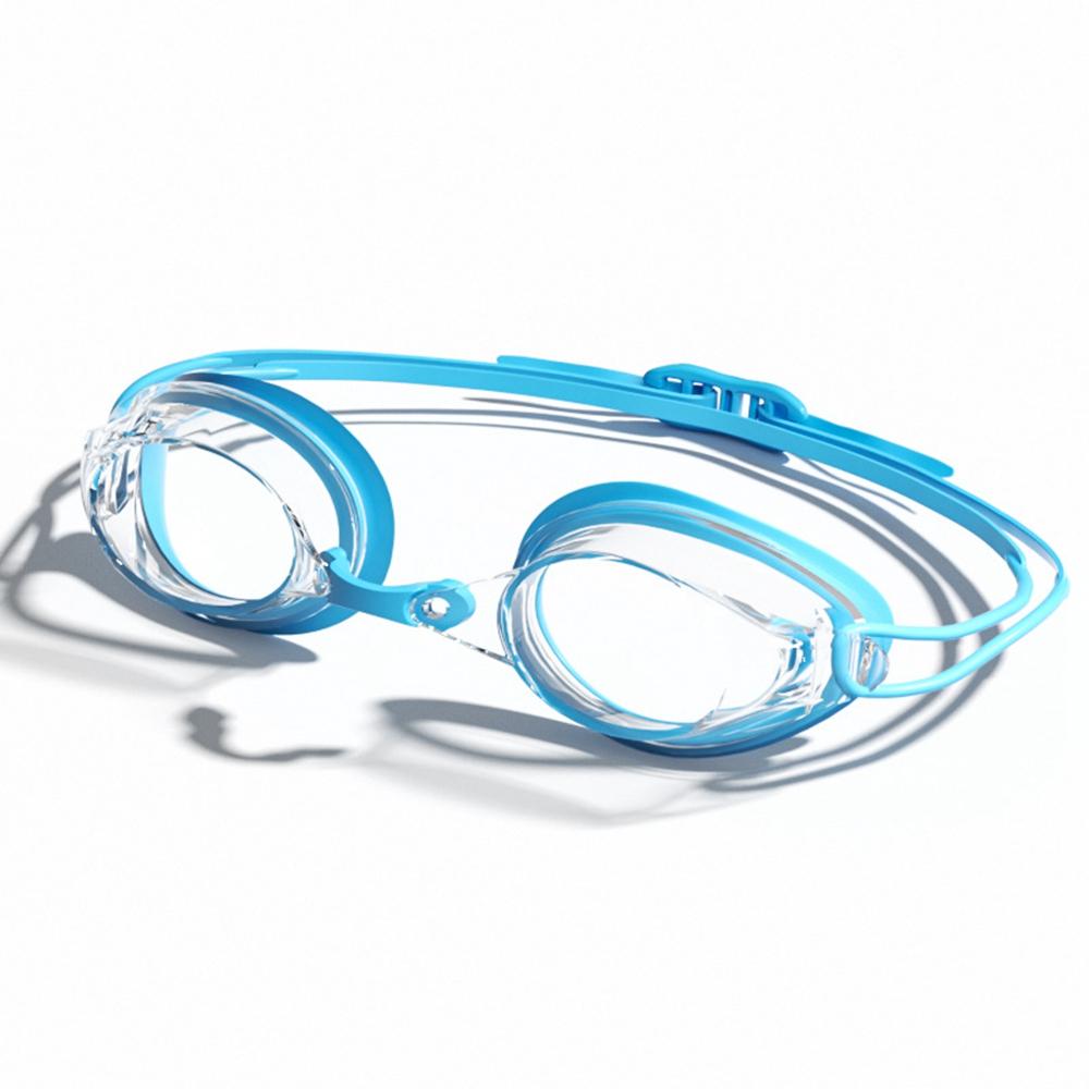 

692 Adult Swimming Goggles with 2 Nose Bridges Competition Racing Swim Glasses for Men Women E