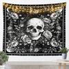 Bohemian Tapestry for Bedroom | Sun and Moon Wall Tapestry Aesthetic Antique Decor Cosmic Galaxy Tapestries, Universe Stars