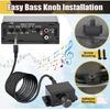 Vehicle Audios Controller Knob Car Amplifier Volumes Regulator AUX Volumes Knob Quick Install Bass Subwoofer Adjuster
