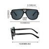 Double Bridge Pilot Shades Men  New Arrival Outdoor Brand Design Sunglasses Women Stylish Oversized Anti-UV Shades