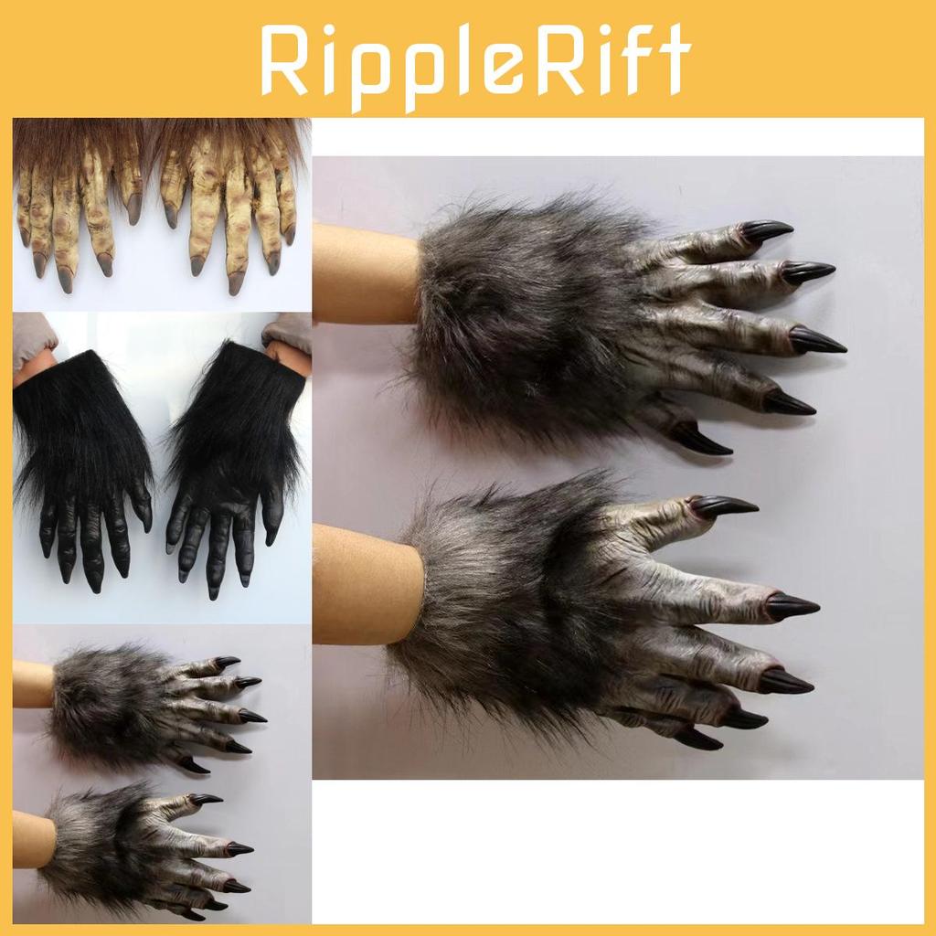 Κωμικά Γάντια Λύκου από Λάτεξ Ιδανικά για Αποκριάτικα Πάρτι και Διασκεδαστικές Εκδηλώσεις Μεταμφίεσης