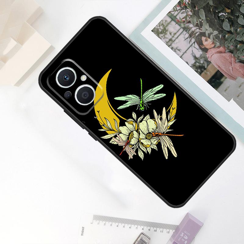 Dragonfly Case For OPPO Reno 11F 4Z 5Z 8T 10 Pro 4 6 7 8 5 Lite OPPO Find X6 Pro X2 X3 X5 Lite Cover