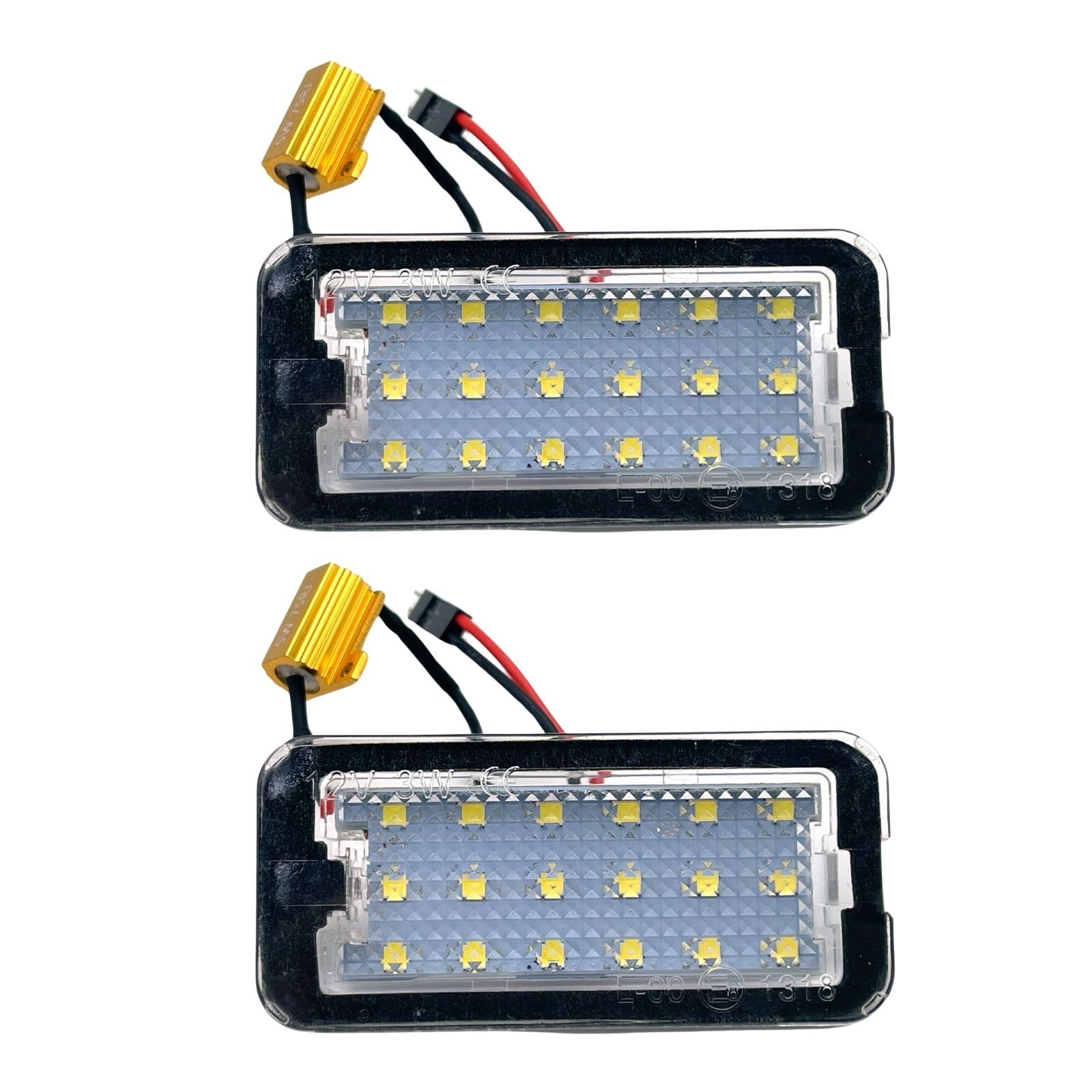 

Светодиодная подсветка номера FrugeL Fiat FIAT, комплект из 2 шт., высокая яркость