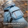 Waterproof Four-Legged Tail-Covering Dog Raincoat with Built-In Backpack Leash-Ready for Small Medium Dogs Rainy Day Outdoor Walks & Trips