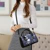 Women's Boston Bag Shoulder Oxford Bag Large Capacity Crossbody Bag Punk Skull Print Feminine Brand High Quality New