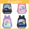 Toddler Kids Cartoon Pattern Nylon Rucksack With Breathable Design For Daycare And Preschool