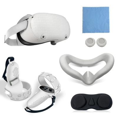 6 STUKS/Set Voor Meta Quest Silicone All-Inclusive Console Controller Cover